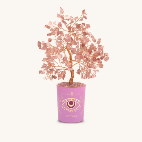 Calming Presence Tourmaline October Birthday Tree